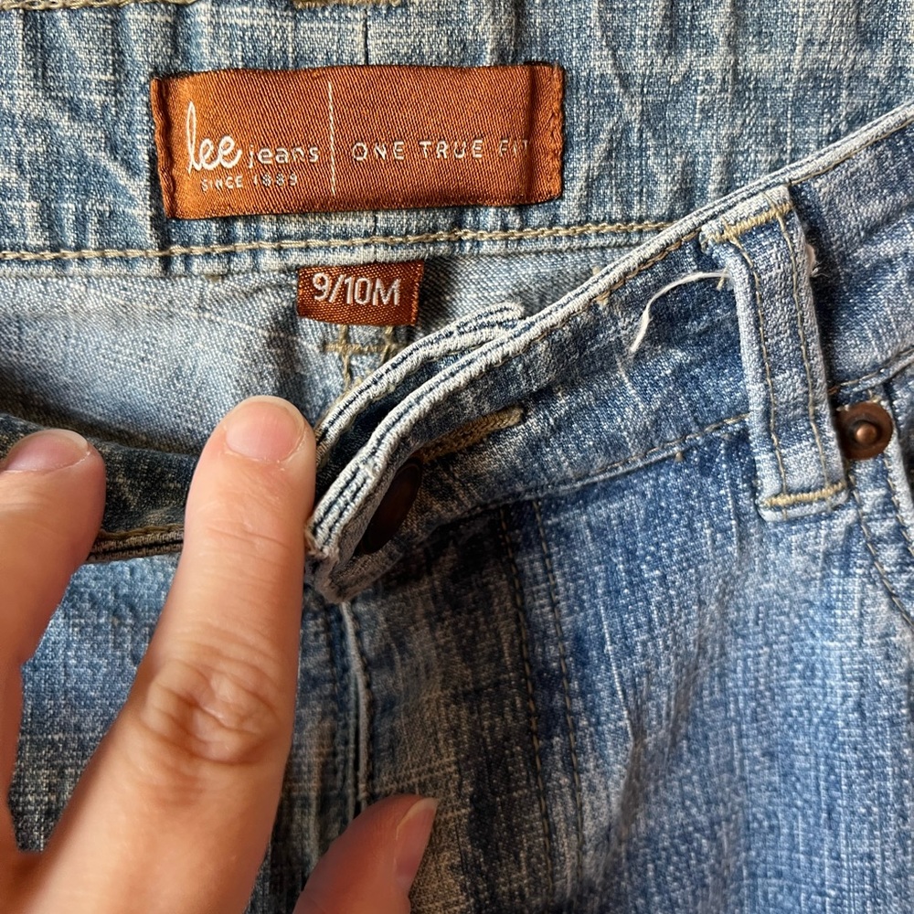 Lee Light Blue Denim Jeans - Picture 4 of 4